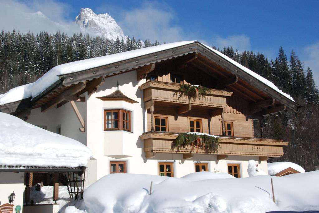 Ferienhaus Niedermoser Leogang Luaran gambar